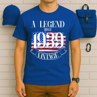Vintage Usa Flag A Legend Since 1939 Birthday T-Shirt