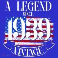 Vintage Usa Flag A Legend Since 1939 Birthday Tank Top