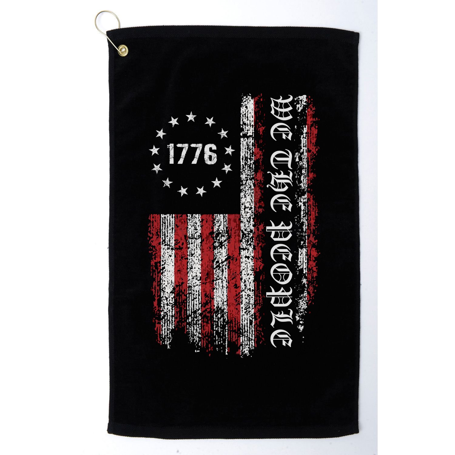 Vintage Us Flag 1776 Golf Towel