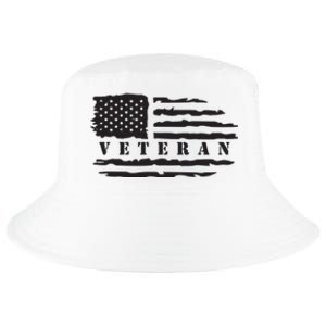 Veteran Us Flag Cool Comfort Performance Bucket Hat