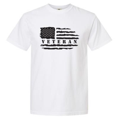 Veteran Us Flag Garment-Dyed Heavyweight T-Shirt