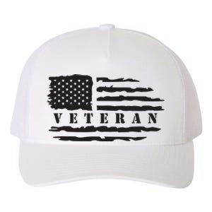 Veteran Us Flag Yupoong Adult 5-Panel Trucker Hat