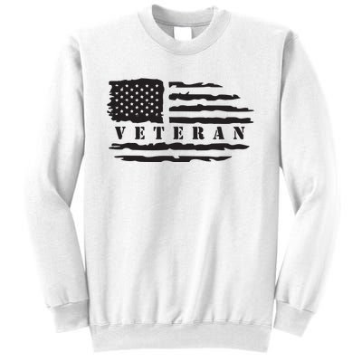 Veteran Us Flag Sweatshirt