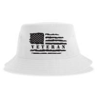 Veteran Us Flag Sustainable Bucket Hat