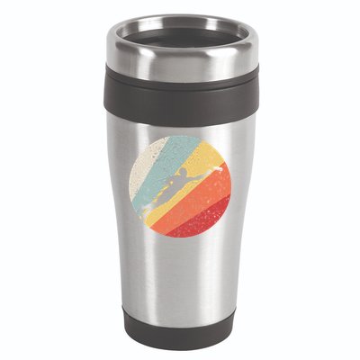 Vintage Ultimate Frisbee Gift For Frisbee Players 16oz Travel Tumbler