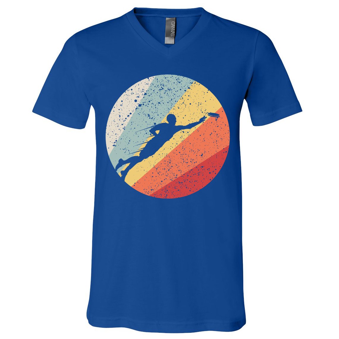 Vintage Ultimate Frisbee Gift For Frisbee Players V-Neck T-Shirt