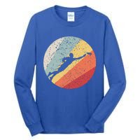 Vintage Ultimate Frisbee Gift For Frisbee Players Tall Long Sleeve T-Shirt