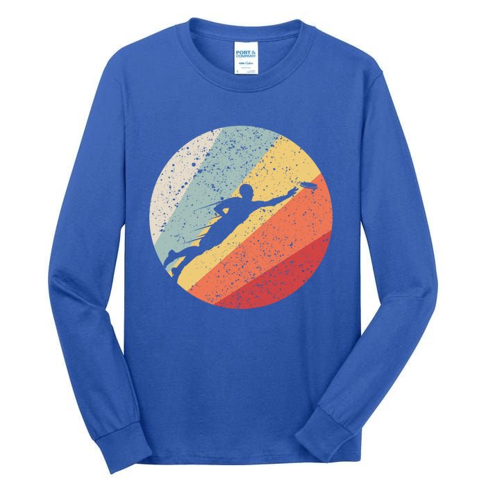 Vintage Ultimate Frisbee Gift For Frisbee Players Tall Long Sleeve T-Shirt