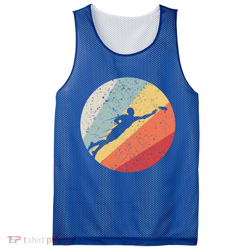 Vintage Ultimate Frisbee Gift For Frisbee Players Mesh Reversible Basketball Jersey Tank