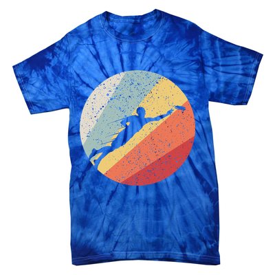 Vintage Ultimate Frisbee Gift For Frisbee Players Tie-Dye T-Shirt