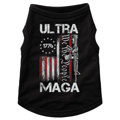 Vintage Usa Flag Ultra Maga Gun Usa Doggie Tank