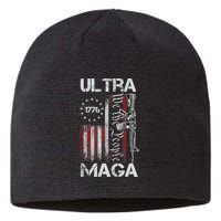 Vintage Usa Flag Ultra Maga Gun Usa Sustainable Beanie