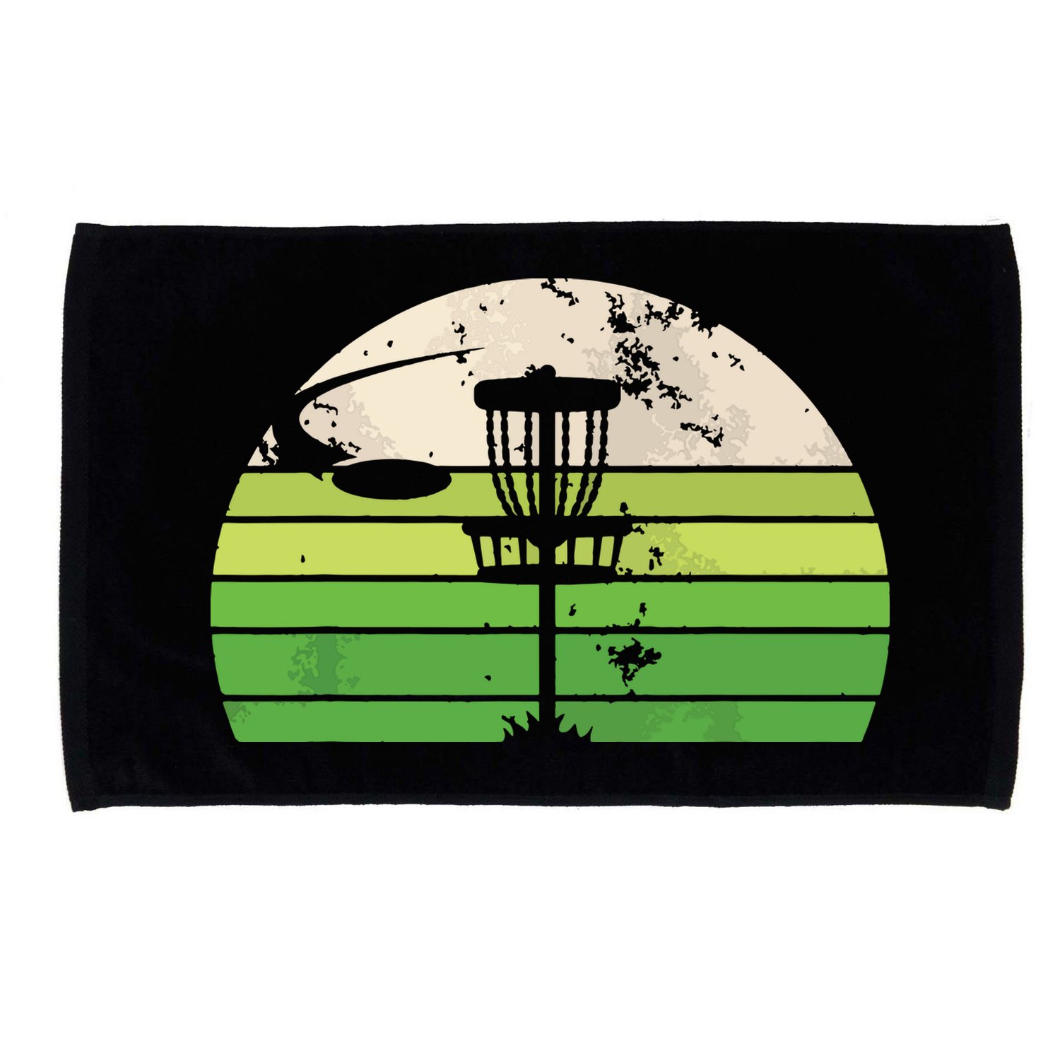 Vintage Ultimate Frisbee Disc Golf Microfiber Hand Towel