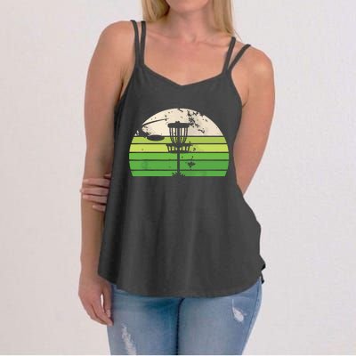 Vintage Ultimate Frisbee Disc Golf Women's Strappy Tank