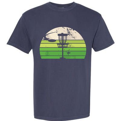 Vintage Ultimate Frisbee Disc Golf Garment-Dyed Heavyweight T-Shirt