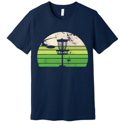 Vintage Ultimate Frisbee Disc Golf Premium T-Shirt