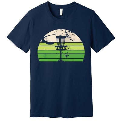 Vintage Ultimate Frisbee Disc Golf Premium T-Shirt