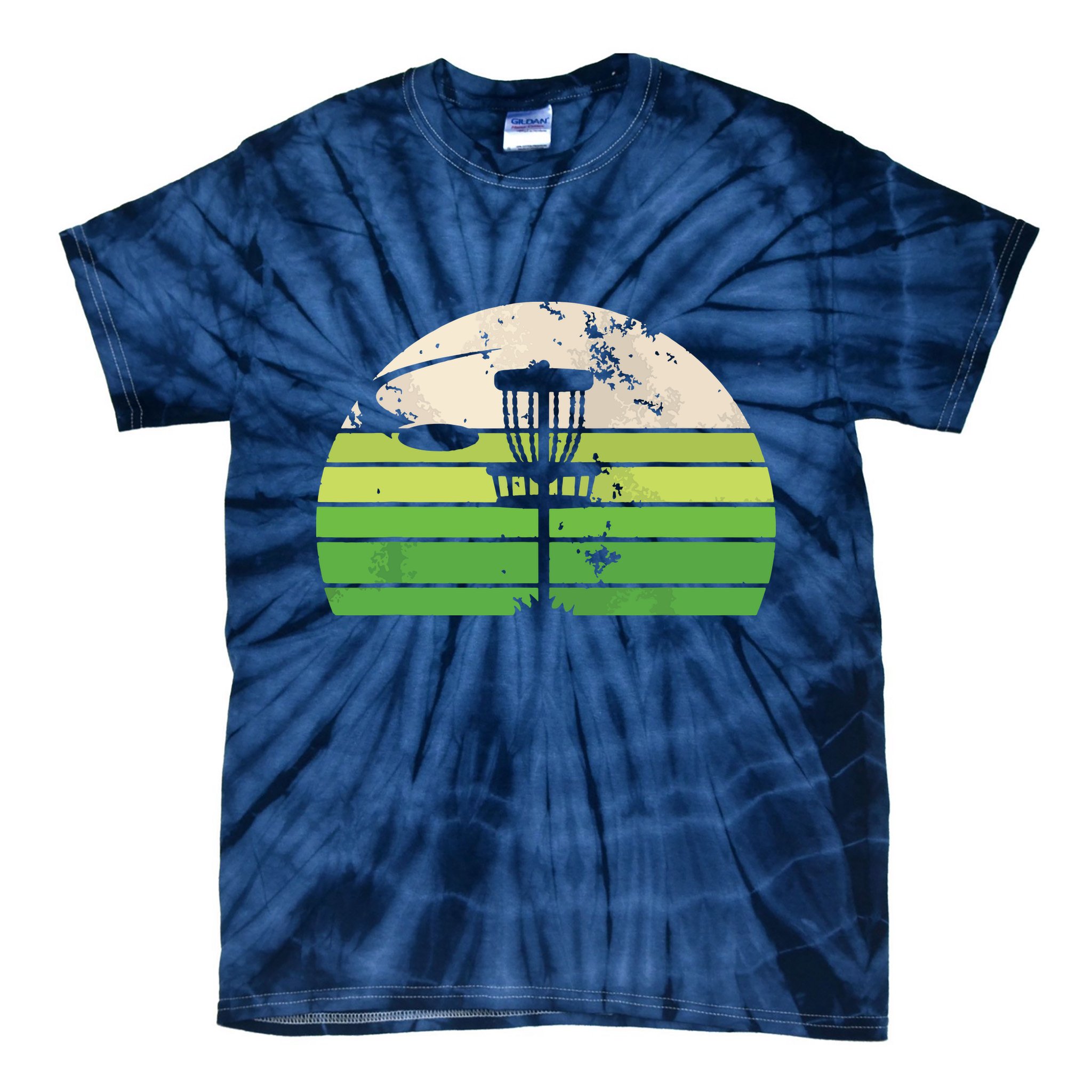 Vintage Ultimate Frisbee Disc Golf Tie-Dye T-Shirt