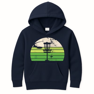 Vintage Ultimate Frisbee Disc Golf Kids Hoodie