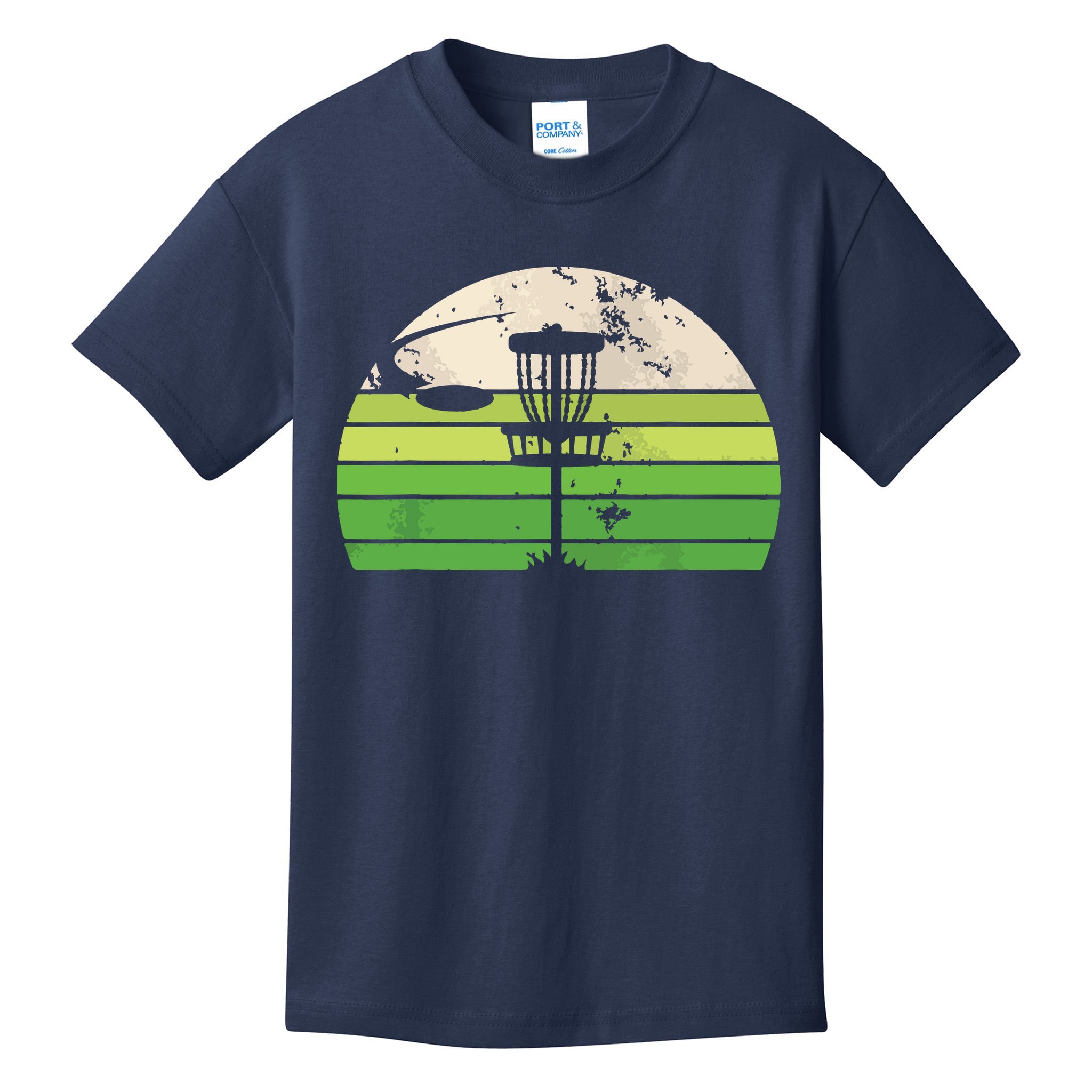 Vintage Ultimate Frisbee Disc Golf Kids T-Shirt