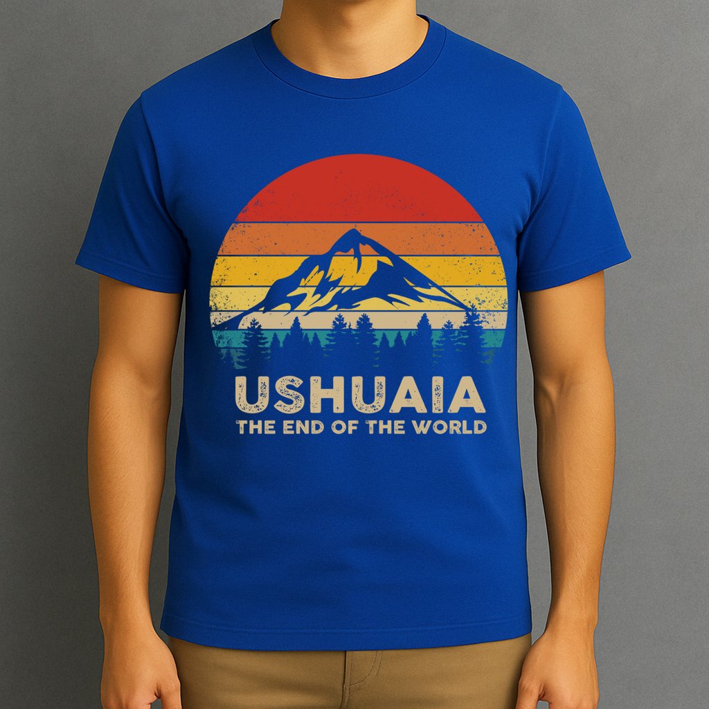 Vintage Ushuaia Great Gift Argentina Souvenir Great Gift T-Shirt