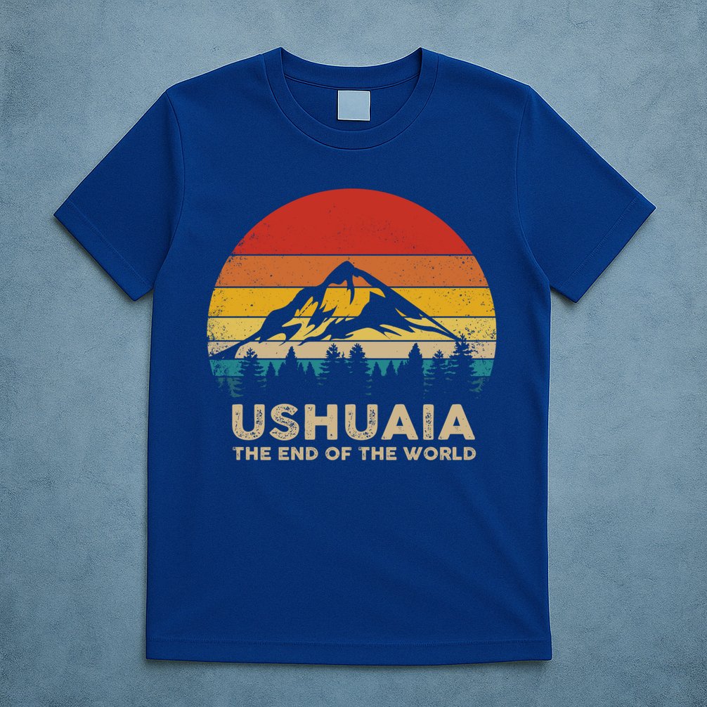 Vintage Ushuaia Great Gift Argentina Souvenir Great Gift T-Shirt