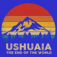 Vintage Ushuaia Great Gift Argentina Souvenir Great Gift T-Shirt
