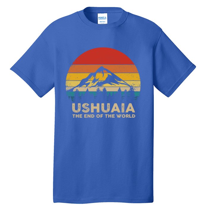 Vintage Ushuaia Great Gift Argentina Souvenir Great Gift Tall T-Shirt