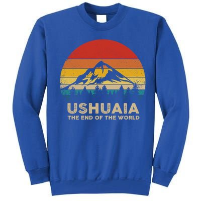 Vintage Ushuaia Great Gift Argentina Souvenir Great Gift Tall Sweatshirt