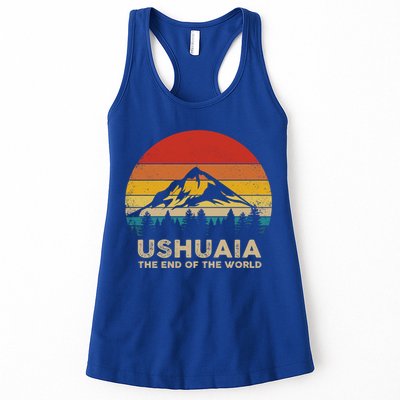 Vintage Ushuaia Great Gift Argentina Souvenir Great Gift Womens Tank Top