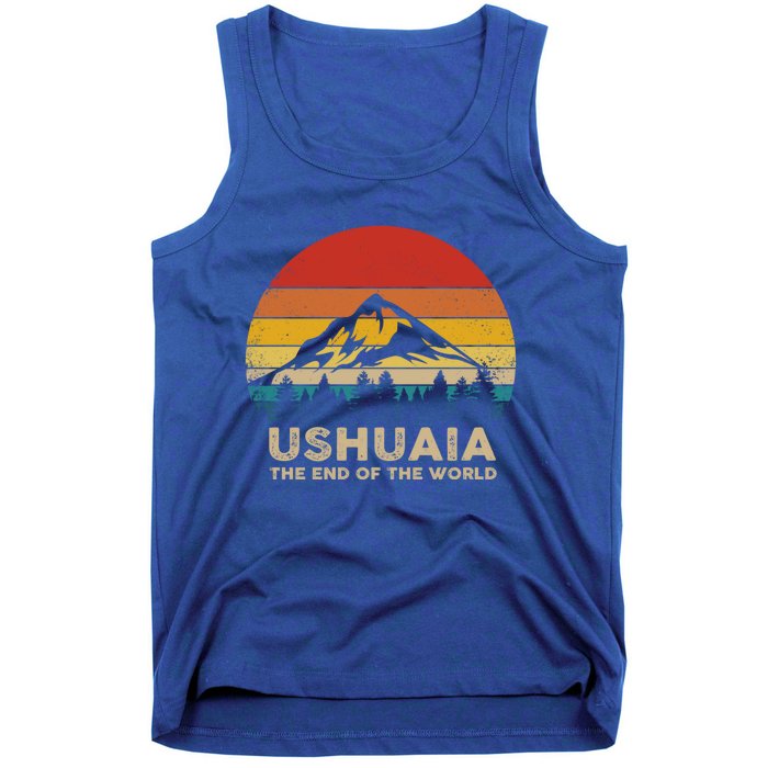 Vintage Ushuaia Great Gift Argentina Souvenir Great Gift Tank Top