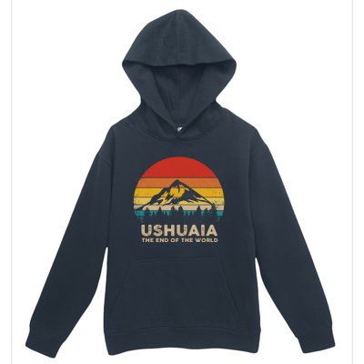 Vintage Ushuaia Great Gift Argentina Souvenir Great Gift Urban Pullover Hoodie