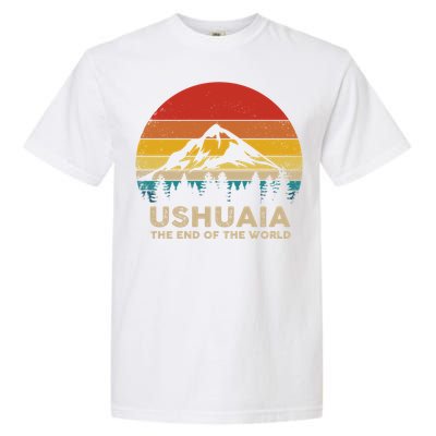 Vintage Ushuaia Great Gift Argentina Souvenir Great Gift Garment-Dyed Heavyweight T-Shirt