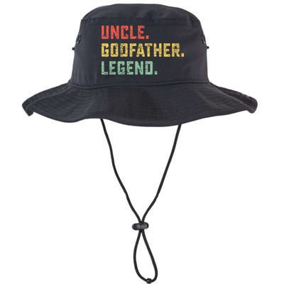 Vintage Uncle Godfather Legend Gift Favorite Best Uncle Ever Bucket Hat