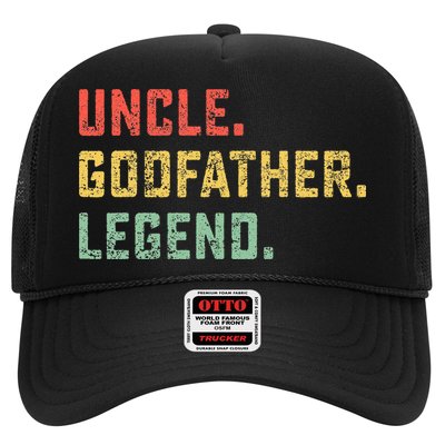 Vintage Uncle Godfather Legend Gift Favorite Best Uncle Ever Trucker Hat