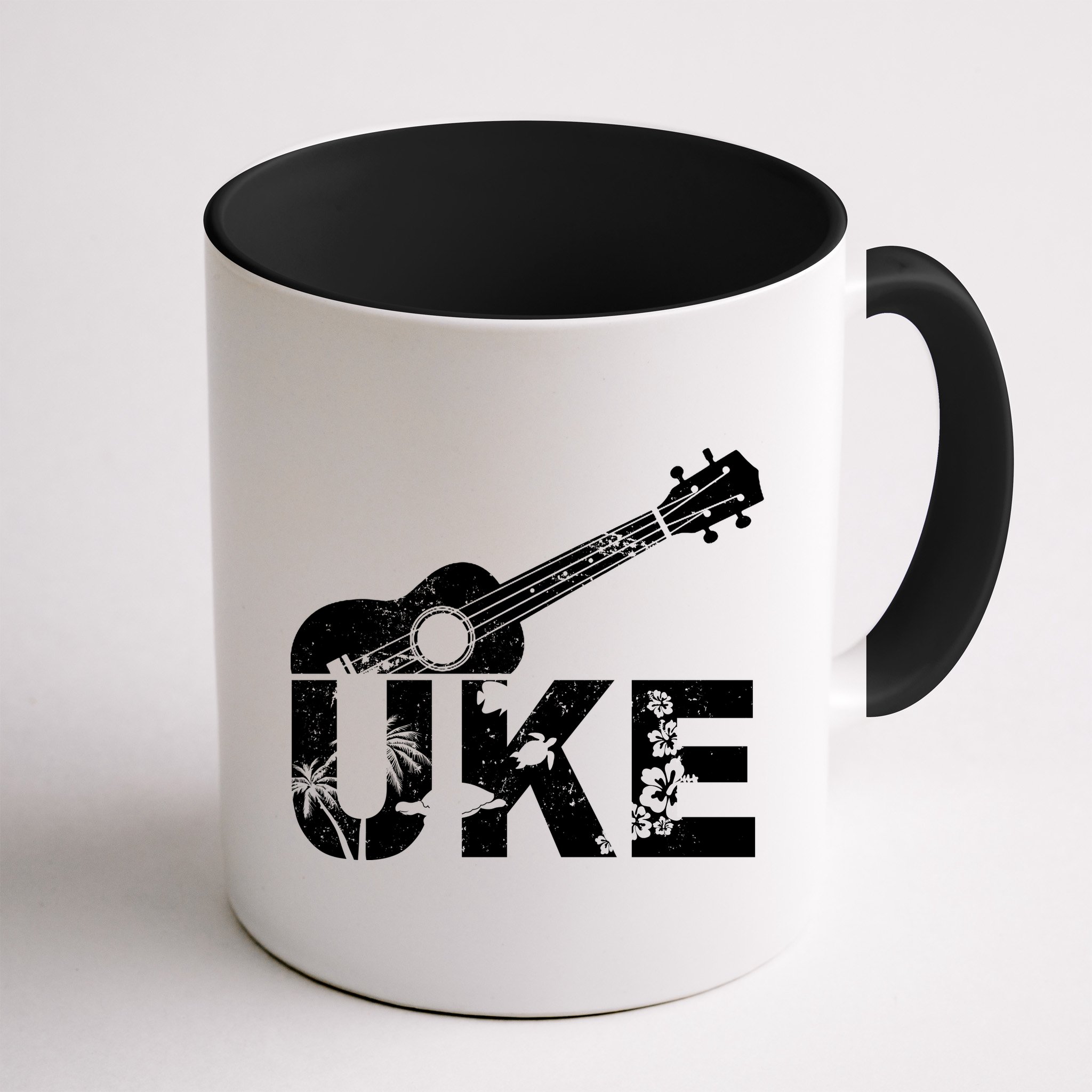 Vintage Uke Hawaiian Ukulele Mug