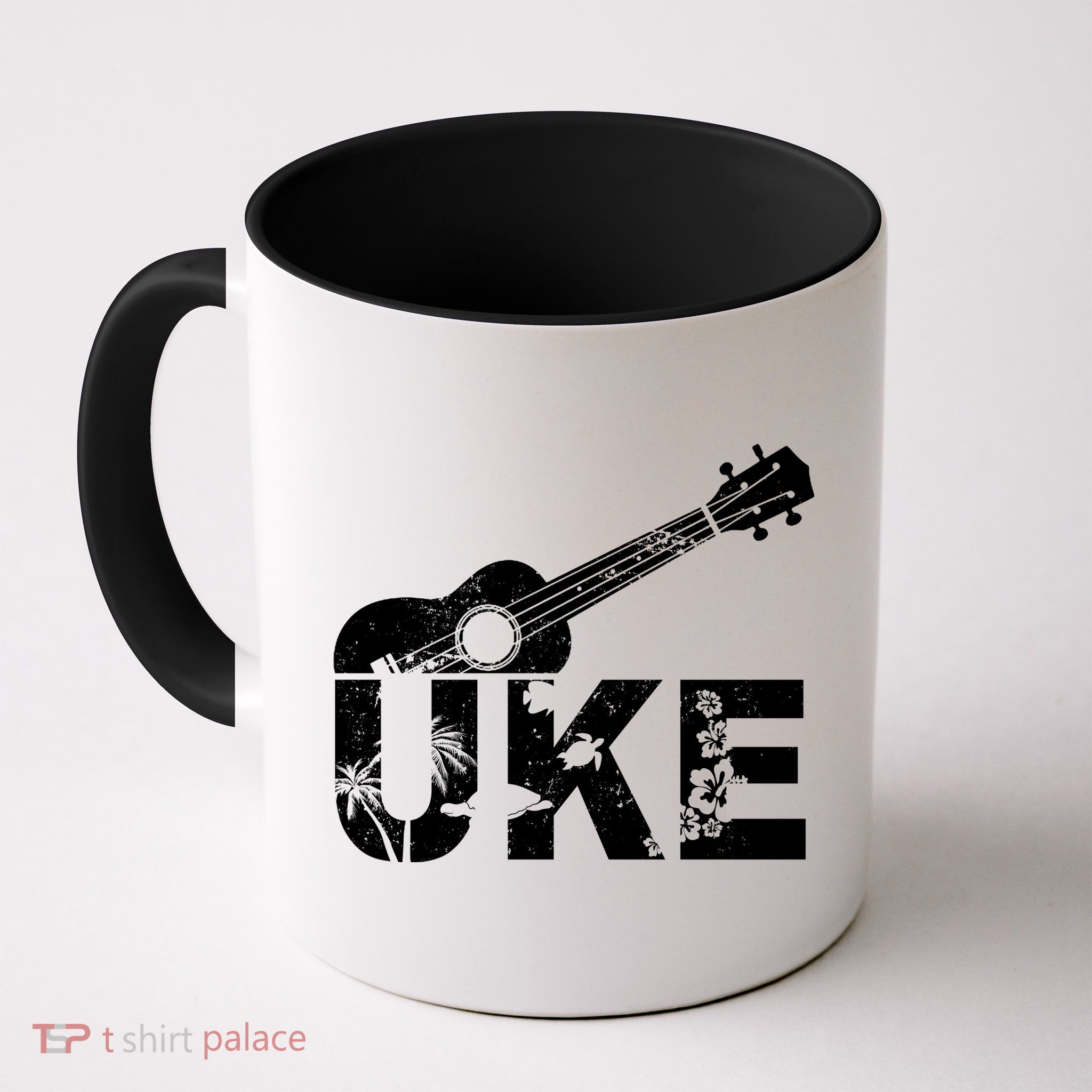 Vintage Uke Hawaiian Ukulele Mug