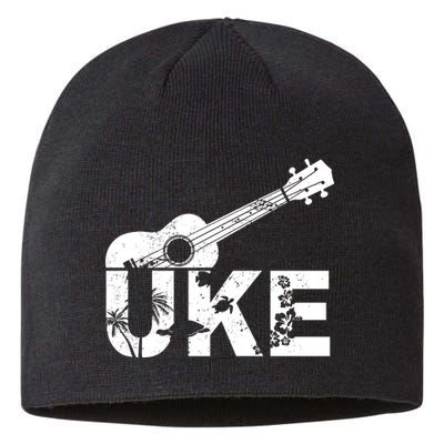 Vintage Uke Hawaiian Ukulele Sustainable Beanie