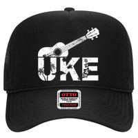 Vintage Uke Hawaiian Ukulele Trucker Hat