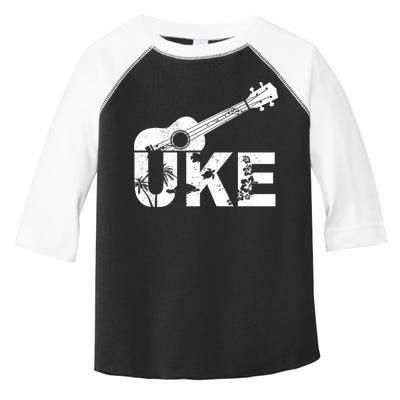 Vintage Uke Hawaiian Ukulele Toddler Fine Jersey T-Shirt