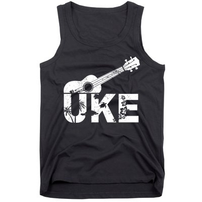 Vintage Uke Hawaiian Ukulele Tank Top