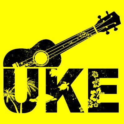 Vintage Uke Hawaiian Ukulele T-Shirt