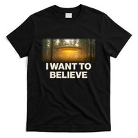 Vintage Ufo I Want To Believe T-Shirt