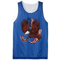 Vintage Usa Independence Day Eagle Us Flag Gift Mesh Reversible Basketball Jersey Tank