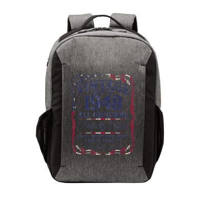 Vintage USA Legends Born In 1948 Classic Birthday Vector Backpack