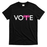 Vote Uterus Mind Your Own Uterus Stars Stripes Equal Rights T-Shirt