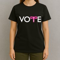 Vote Uterus Mind Your Own Uterus Stars Stripes Equal Rights T-Shirt