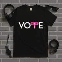 Vote Uterus Mind Your Own Uterus Stars Stripes Equal Rights T-Shirt