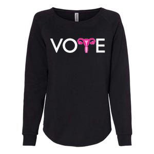 Vote Uterus Mind Your Own Uterus Stars Stripes Equal Rights Womens California Wash Sweatshirt