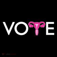 Vote Uterus Mind Your Own Uterus Stars Stripes Equal Rights Kids T-Shirt